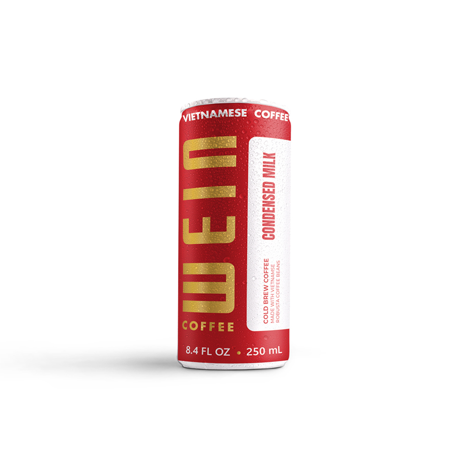 COLD BREW COFFEE WITH MILK - COFFEE CAN - WEIN COFFEE